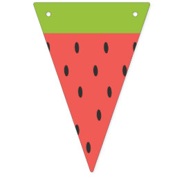 Banderines Una sandía de verano refrescante.
