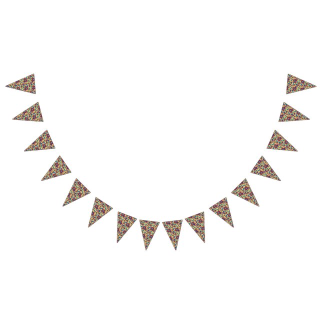 Banderines Una vibrante obra de arte textil con un rojo atrev (Todo)