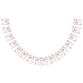 Banderines Uno en un Melón Cute Chica primer cumpleaños