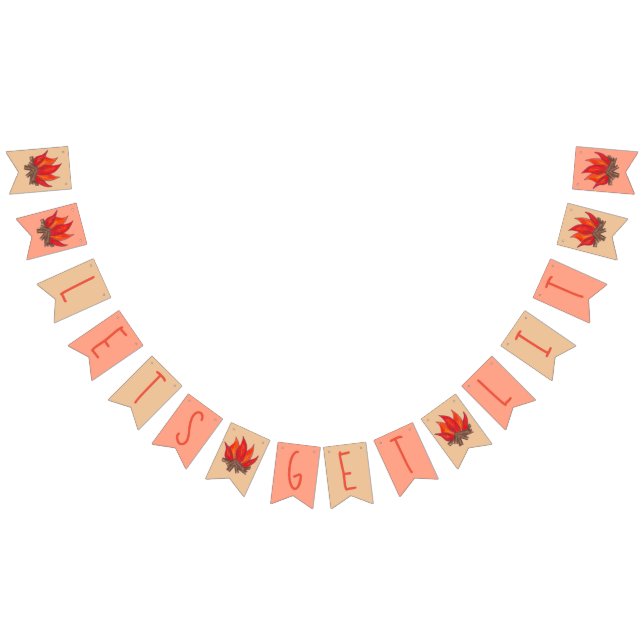 Banderines Vamos a Encender la Fiesta de Soltero (Todo)