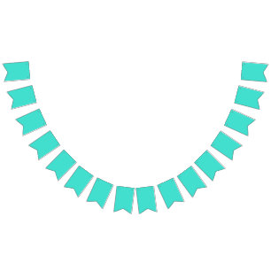 Banderines Verdadero Turquesa