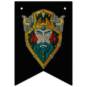Banderines Viking Age Portrait Metallic Look