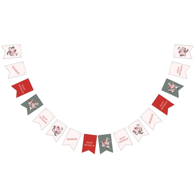 Banderines Vintage 50's Children's Birthday Party Hooray! (Todo)