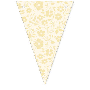 Banderines Vintage Bloom Buttercream - Neutral