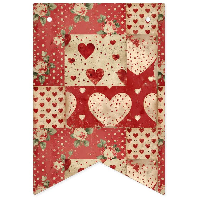 Banderines Vintage shabby chic (Primera bandera)