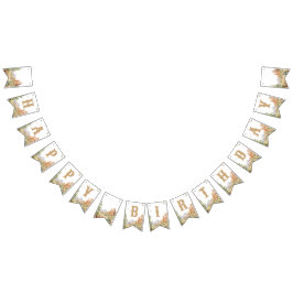 Banderines Western Happy Birthday Banner