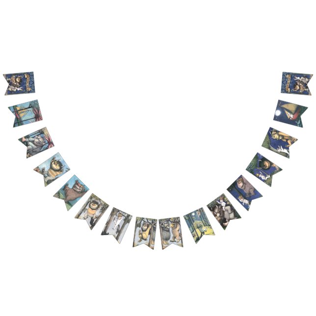 Banderines Where the Wild Things Are Illustrated (Todo)