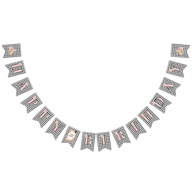 Banderines Whimsical Alice Mad Hatter Wonderland Birthday  (Todo)