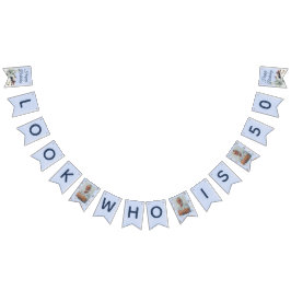 Banderines Winter Forest Birthday Banner