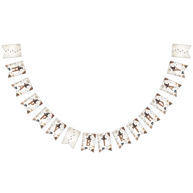 Banderines Wizard Birthday Banner (Todo)