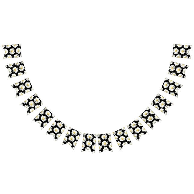 Banderines Yellow Dotted Daisy's (Todo)