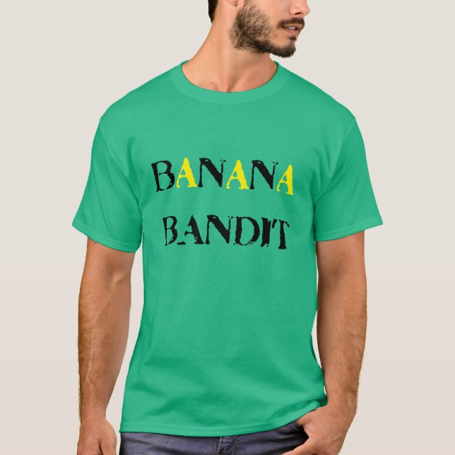 ¡Bandido del plátano! Camiseta del vegano (Anverso)