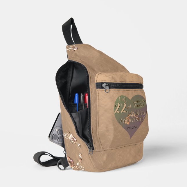 Bandolera 22.º Boda Rosa de Corazón (Abierto)