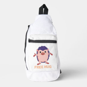 Bandolera abrazo libre de hedgehog