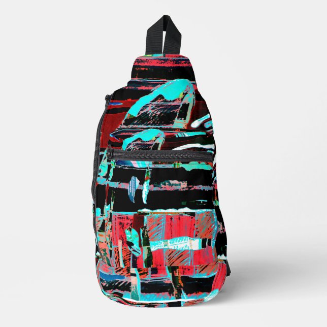 Bandolera Abstract Freedom – Artistic Crossbody Bag (Anverso)