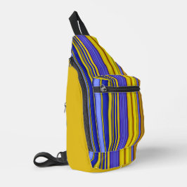 Bandolera Abstract Stripes Design 1