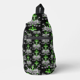 Bandolera Accesorios de moda para postPunk gótico