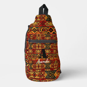 Bandolera África Amhara Etiopía Patrón geométrico 3