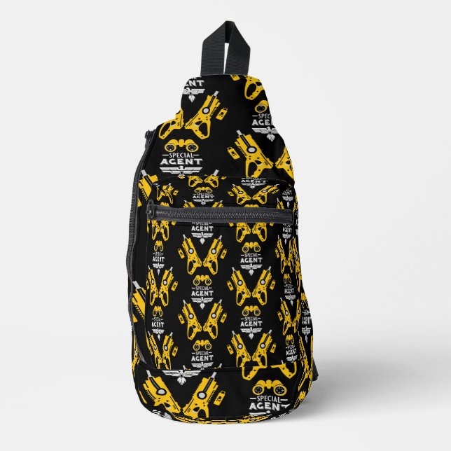 Bandolera Agente especial Kid (Anverso)