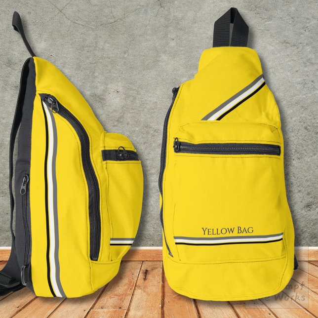 Bandolera Amarillo con rayas (Subido por el creador)