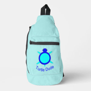 Bandolera Amigo de la Turba Azul Brillante