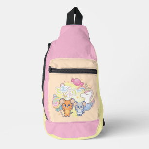 Bandolera Anime Magical Candyland con Jerry y Tuffy