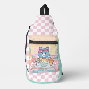 Bandolera Anime Tom, Jerry y la sala de postres Tuffy