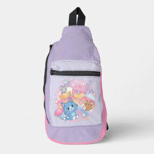 Bandolera Anime Tom y Jerry Candy Fiesta