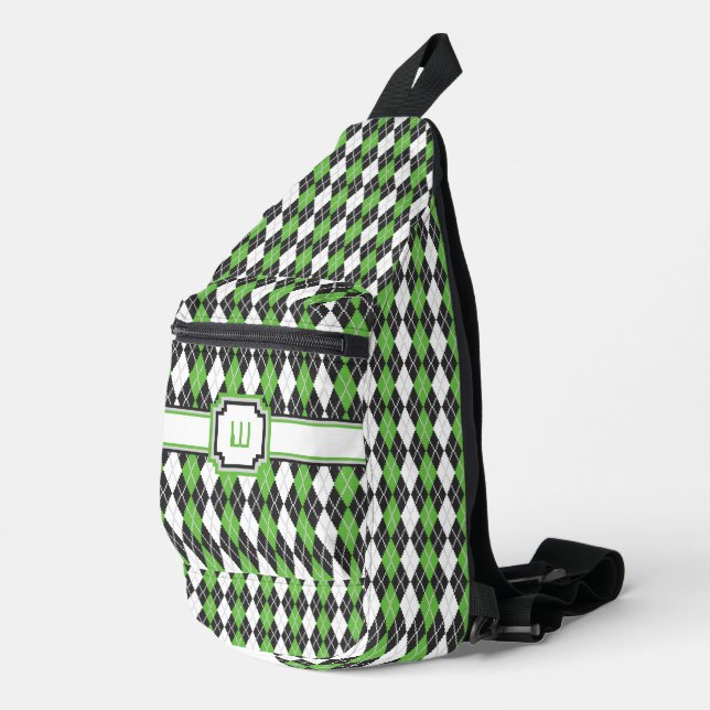 Bandolera Argyle Retro (Esquina derecha)