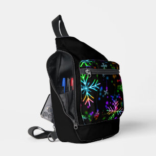 Bandolera Atmósfera navideña festiva y animada de SlipperyJo