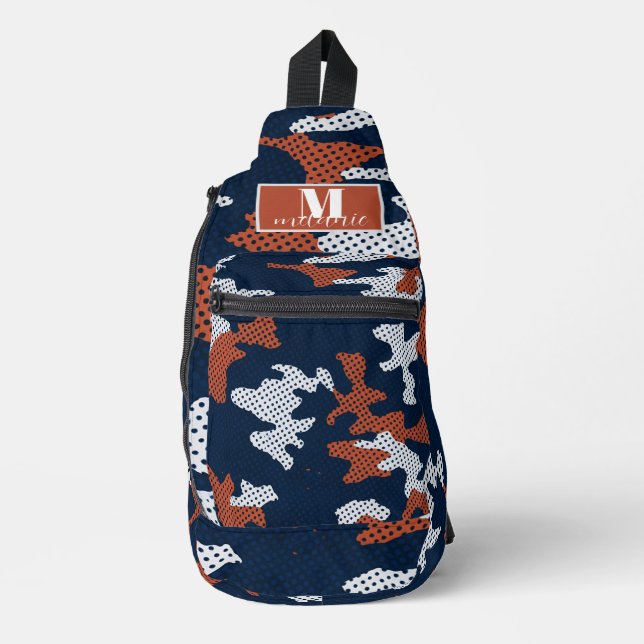 Bandolera Auburn Deep-South Tiger Spirit Camo  (Anverso)