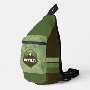 Bandolera Aventurer al aire libre Green & Brown Senderismo C
