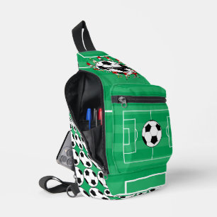 Bandolera Baloncesto y jugadores de fútbol personalizados