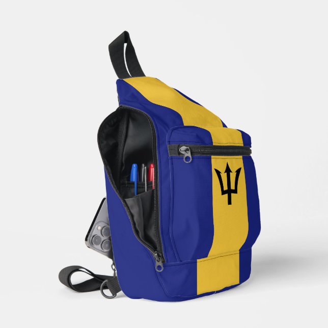 Bandolera Bandera de Barbados (Abierto)