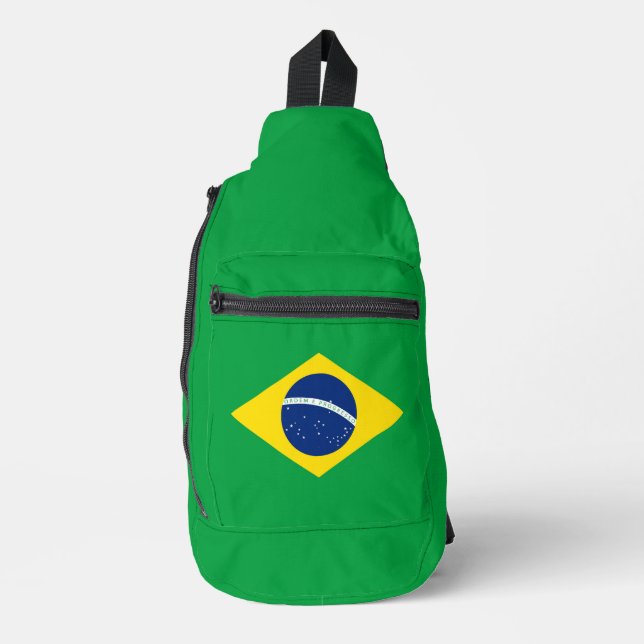 Bandolera Bandera de Brasil (Anverso)