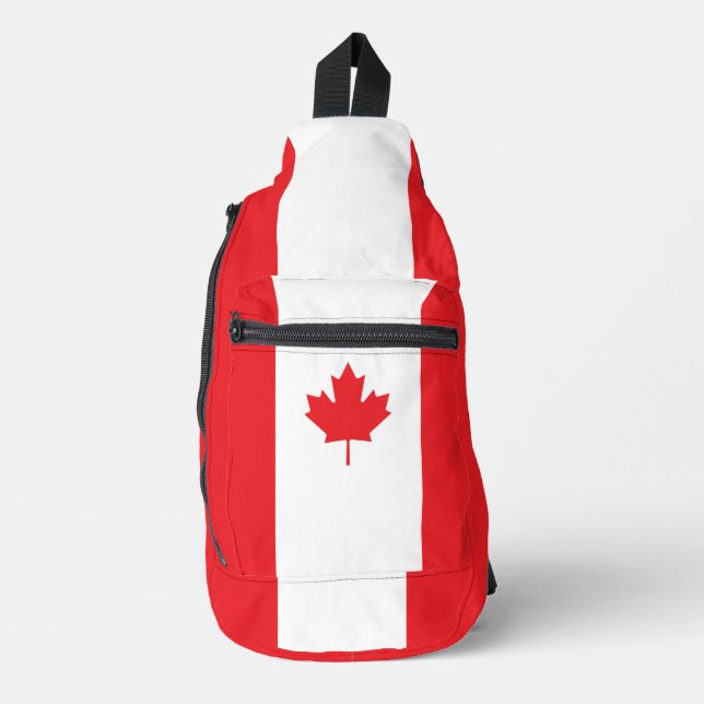 Bandolera Bandera de Canadá (Anverso)