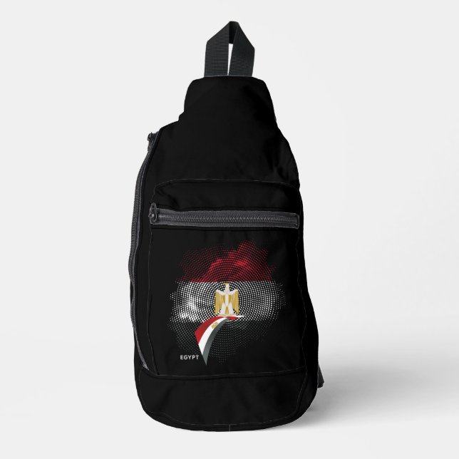 Bandolera bandera de Egipto (Anverso)