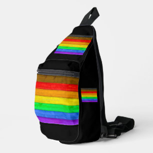 Bandolera Bandera de orgullo gay inclusiva de SlipperyJoe te