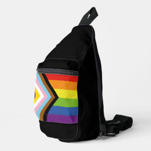 Bandolera Bandera de orgullo intersexual de SlipperyJoe's fo