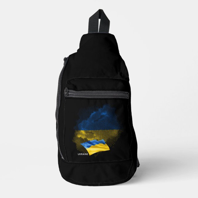 Bandolera bandera de Ucrania (Anverso)