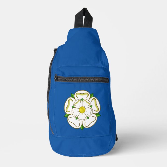 Bandolera Bandera de Yorkshire Keychain (Anverso)