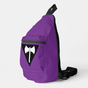 Bandolera bandera del orgullo lésbico SlipperyJoe feminista 