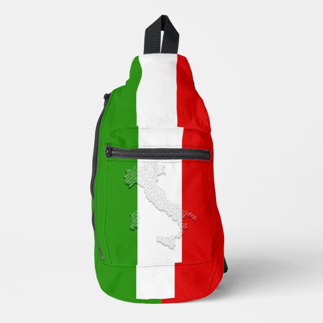 Bandolera bandera italiana (Anverso)