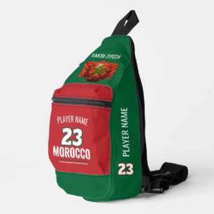 Bandolera Bandera Nacional de Fútbol de Marruecos Patrimonio
