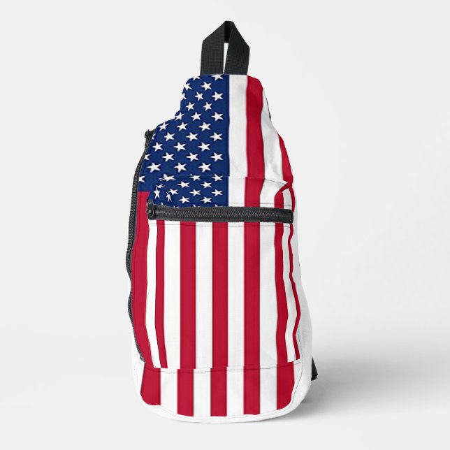 Bandolera Bandera nacional de los Estados Unidos (Anverso)