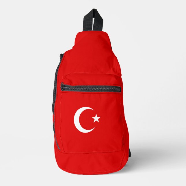 Bandolera Bandera turca (Anverso)