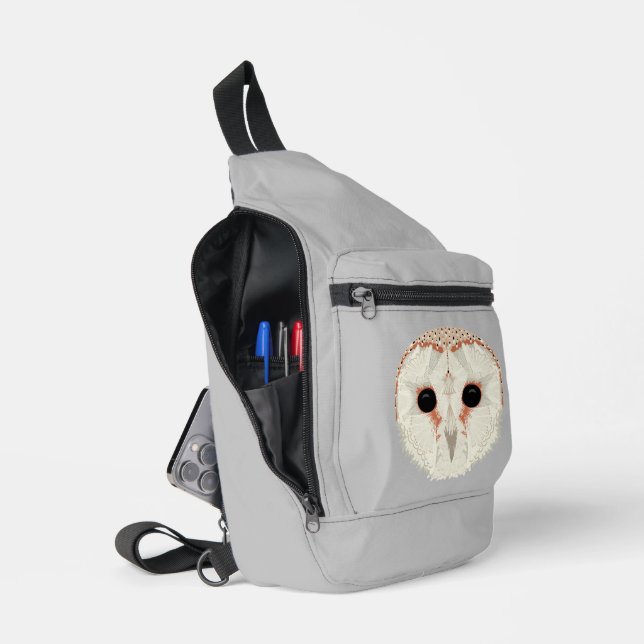 Bandolera Barn Owl Sling Bag (Abierto)