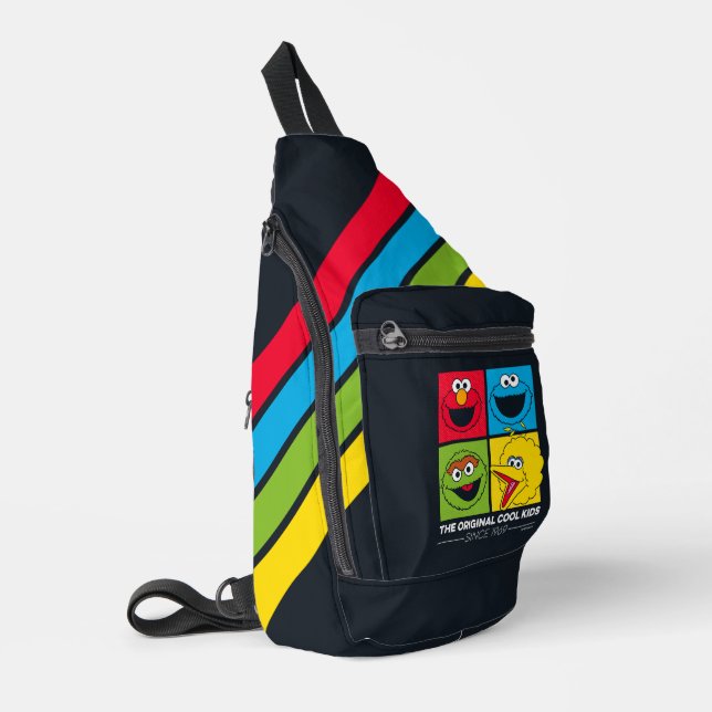 Bandolera Barrio Sésamo | Niños Guay originales (Esquina izquierda)