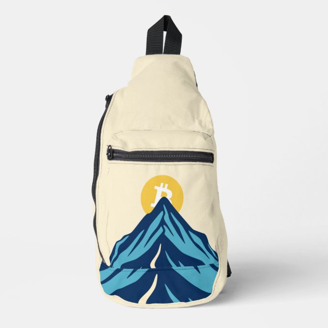 Bandolera Bitcoin Rising (Anverso)