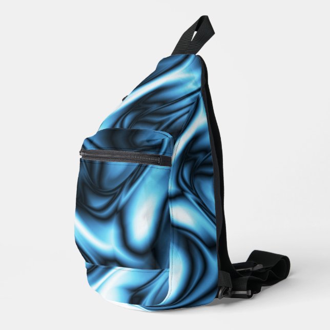 Bandolera Blue Silk (Esquina derecha)